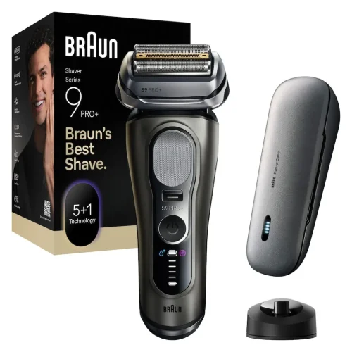 Braun Series 9 PRO+ Electric Shaver, 5+1 Ultra Thin Precision Blades 9625S, Graphite