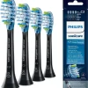 Philips Sonicare HX9044/33 4 Brush Heads Black Premium Plaque Defense