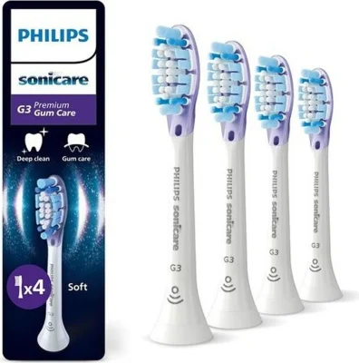 Philips Sonicare G3 Premium Gum Care Replacement Brush Heads HX9054/87, White 4-Pack wholesale