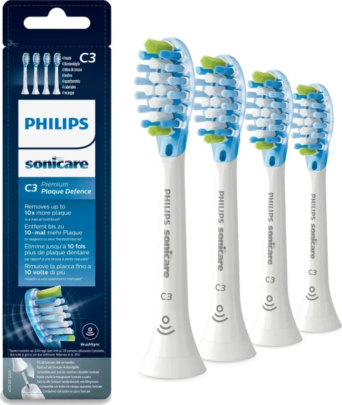 Philips Sonicare HX9044/17 4 brush heads white Premium Plaque Defense