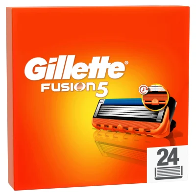 Gillette Fusion5 razor blades 24 pack wholesale