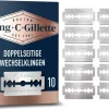 King C. Gillette Razor Blades 10 pack