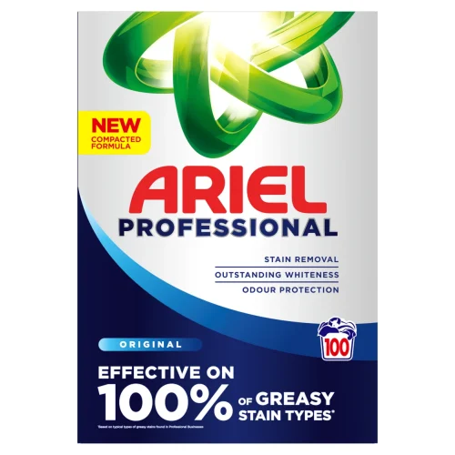 Ariel Professional Biological Laundry Powder 100 Washes 5.5kg