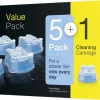 Braun Clean & Renew CCR 5+1 cleaning cartridges