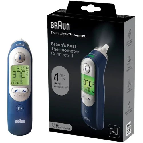 Braun ThermoScan® 7+ Connect Ear Thermometer IRT6575NWE