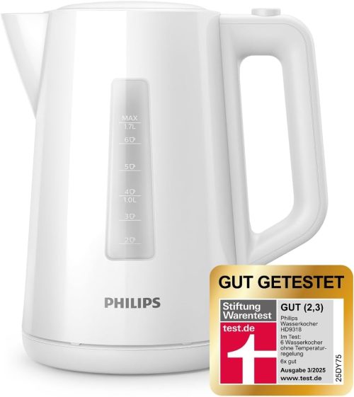 Philips Series 3000 Kettle, 1.7 l white (HD9318/00)