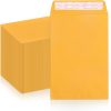 Goefun 6x9 Manilla Envelopes Self Seal 250 PCS, Goefun Small Envelopes 6x9 for Mailing - 100GSM Paper
