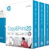 HP Printer Paper | 8.5 x 11 Paper | Copy &Print 20 lb | 5 Ream Case - 2500 Sheets| 92 Bright