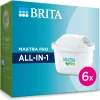 Brita Water Filter Cartridge Maxtra Pro ALL-IN-1 pack of 6