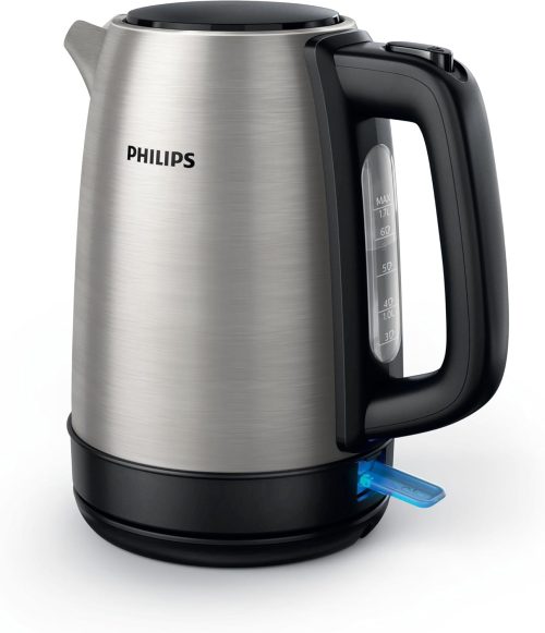 Philips Daily Collection Kettle HD9350/91 Black - Stainless steel