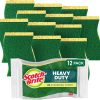 Scotch-Brite Heavy Duty Scrub Sponge, 12 Kitchen Sponges
