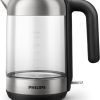 Philips HD9339/80 Glass Kettle, 1.7 Litres, LED Lighting