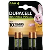 Duracell StayCharged HR03 AAA battery (rechargeable) NiMH 900 mAh 1.2 V 4 pack
