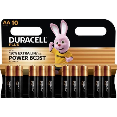 Duracell Plus Power Boost AA LR06 Batteries 10 Pack wholesale