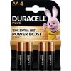 Duracell Plus Power Boost AA battery Alkali-manganese 1.5 V 4 pack