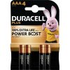 Duracell Plus Power Boost AAA battery Alkali-manganese 1.5 V 4 pack