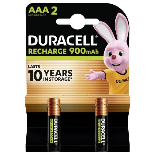Duracell PreCharged AAA battery (rechargeable) NiMH 1.2 V 2 pack