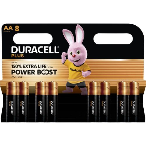 Duracell Plus Power Boost AA battery Alkali-manganese 1.5 V 8 pack