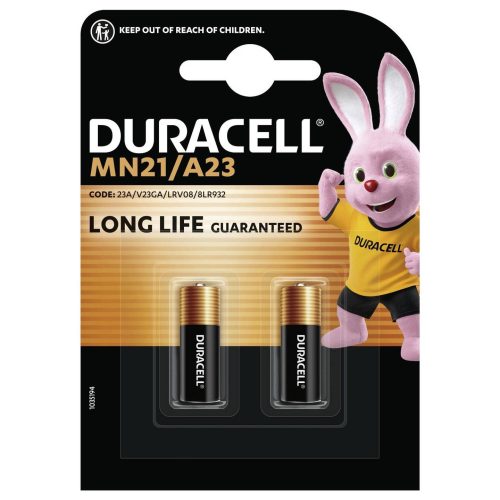 Duracell MN21 Non-standard battery 23A Alkali-manganese 12 V 33 mAh 2 pc(s)
