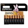 Duracell Plus Power Boost MN1500 AA battery 1.5 V 16 pack