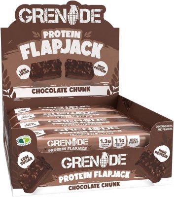 Grenade Flapjack Chocolate Chunk 12x45g wholesale