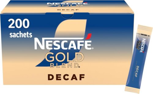 NESCAFÉ Gold Blend Decaf Instant Coffee Sachets - 200 x 1.8 g Sticks