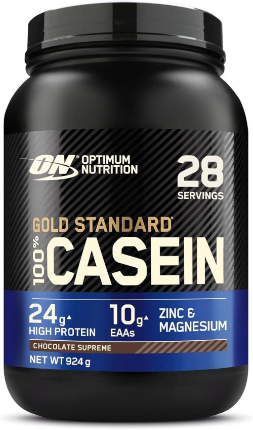 Optimum Nutrition Gold Standard Casein Protein, Chocolate Supreme, 920g (28 Servings)