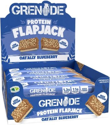 Grenade Flapjack Oat'ally Blueberry Protein bar12x45g wholesale