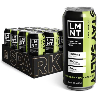 LMNT Sparkling Electrolyte Drink Citrus Salt 12 Count wholesale