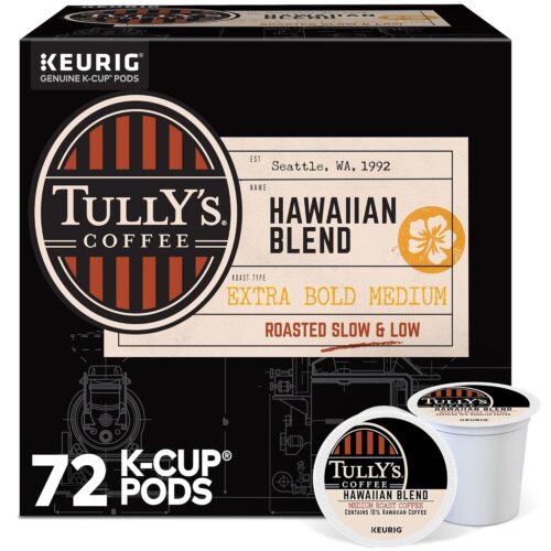 Tully's Coffee Hawaiian Blend 72 Count