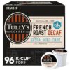 Tully's Coffee French Roast Decaf 96 Count
