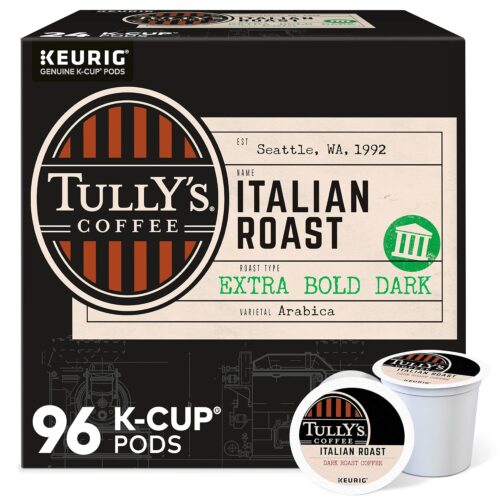 Tully's Coffee Italian Roast  96 Count