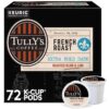 Tully's Coffee French Roast Keurig Single-Serve K-Cup Pods, Dark Roast Coffee, 72 Count