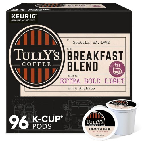 Tully's Coffee Breakfast Blend 96 Count