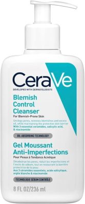 CeraVe Blemish Control Cleanser, 2% Salicylic Acid Face Wash, 8 fl oz / 236 ml wholesale