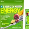 Liquid I.V. Hydration Multiplier Sugar-Free + Energy Fruit Punch Electrolyte Powder Drink Mix (14 Servings)