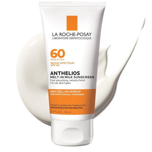 La Roche-Posay Anthelios Melt-In Milk Sunscreen SPF 60, 5.0 fl oz / 150 ml