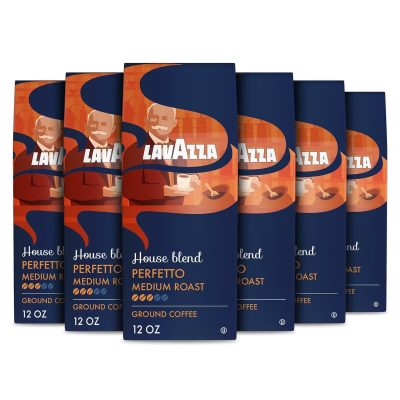 Lavazza House Blend Perfetto Ground Coffee 12 oz (Pack of 6) wholesale