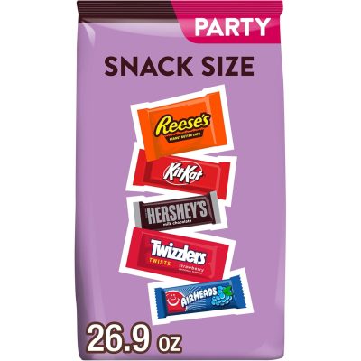 Hershey Assorted Flavored Snack Size Candy Party Pack 26.9 oz wholesale
