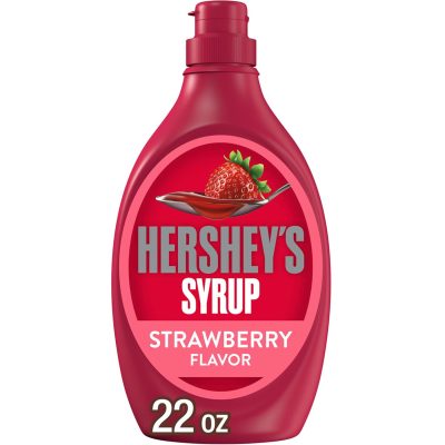 HERSHEY'S Strawberry Flavored Syrup Bottle 22 oz wholesale