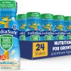 PediaSure Grow & Gain with Fiber Nutritional Shake for Kids Vanilla, 8-fl-oz Bottle, Pack of 24