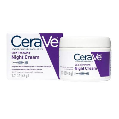 CeraVe Skin Renewing Night Cream, 1.7 fl oz / 48 g wholesale