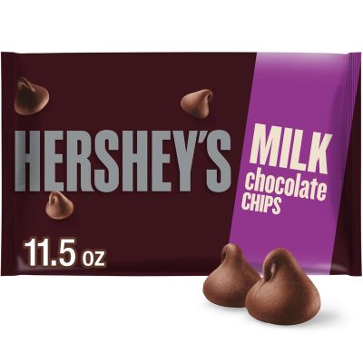 HERSHEY'S Milk Chocolate Baking Chips Bag, 11.5 oz wholesale