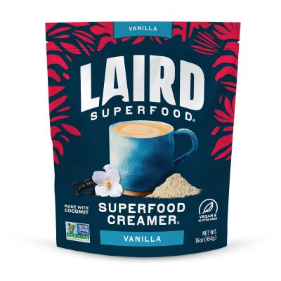 Laird Superfood Non-Dairy Vanilla Coffee Creamer 16 oz. Bag wholesale