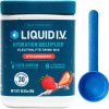 Liquid I.V. Hydration Multiplier Strawberry Electrolyte Powder Drink Mix – 1 Tub (30 Servings)