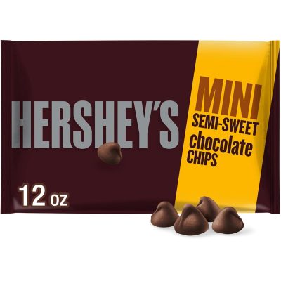 HERSHEY'S Mini Semi-Sweet Chocolate Baking Chips Bag 12 oz wholesale