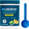 Liquid I.V. Hydration Multiplier Lemon Lime Electrolyte Powder Drink Mix – 1 Tub (30 Servings)