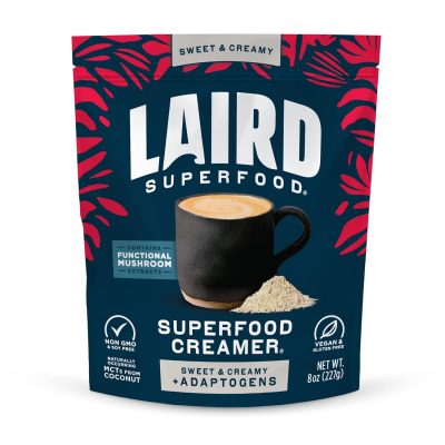 Laird Superfood Coconut Powder Creamer Sweet & Creamy + Adaptogens 8 oz. Bag wholesale