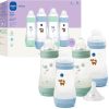 MAM 9oz Easy Start Anti-Colic Wide Neck Baby Bottle, Medium Flow Breastfeeding-Like Nipple, Reduces Colic Gas & Reflux, Easy to Clean, BPA Free, 2+ Months