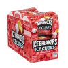 ICE BREAKERS Ice Cubes Fruit Punch Sugar Free Chewing Gum Bottles, 3.24 oz (6 Count, 40 Pieces)
